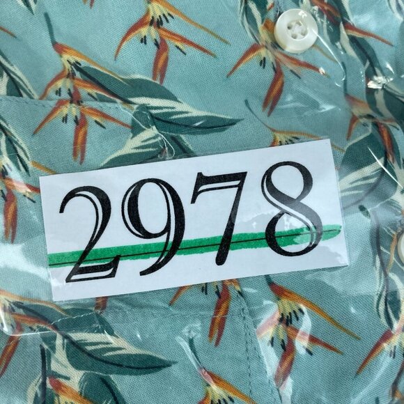 Ken Ltd Tropical Floral Button-Up Shirt L Rayon Lightweight Mens 2978 - Picture 7 of 7